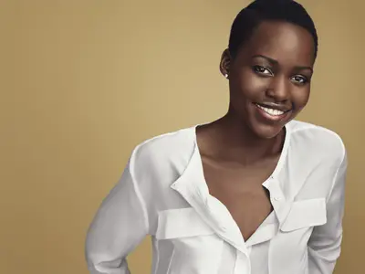 Lupita Nyong’o by Alexi Lubomirski for Lancôme