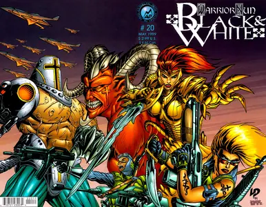 warrior nun black &amp; white v1997 020 may 1999