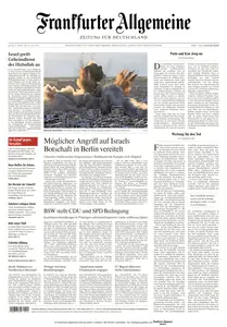 Frankfurter Allgemeine Zeitung  - 21 Oktober 2024