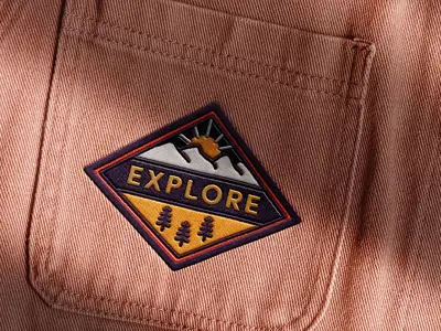 AS - Embroidery Patch Logo Mockup 510100303