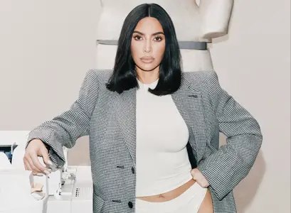 Kim Kardashian by Vanessa Beecroft for The Financial Times HTSI October 5, 2024