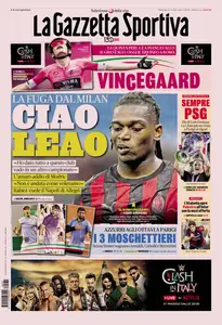 La Gazzetta dello Sport - 31 Maggio 2026