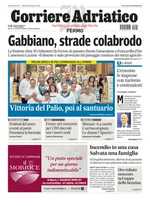 Corriere Adriatico Fermo - 19 Agosto 2025