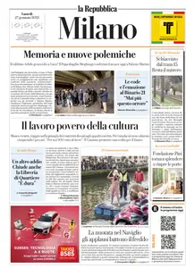 la Repubblica Milano - 27 Gennaio 2025