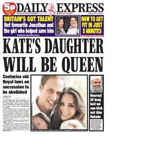 Daily Express 10 may 2012