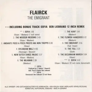 Flairck - The Emigrant (1989)