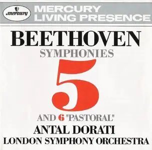 Beethoven - Symphonies - 5 & 6 - London Symphony Orchestra - Antal Dorati