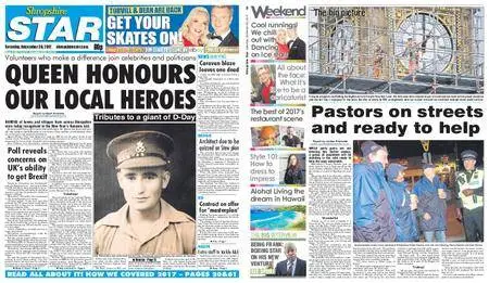 Shropshire Star Shrewsbury Edition – December 30, 2017