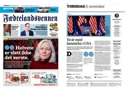 Fædrelandsvennen – 08. november 2018