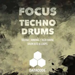 Datacode Focus Techno Drums WAV