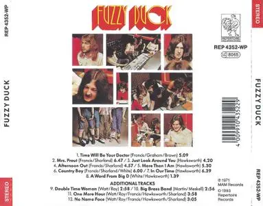 Fuzzy Duck - Fuzzy Duck (1971) {1993, Reissue}