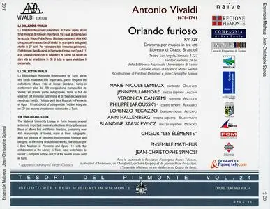 Jean-Christophe Spinosi, Ensemble Matheus - Antonio Vivaldi: Orlando furioso (2004)