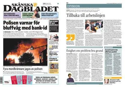Skånska Dagbladet – 21 augusti 2018