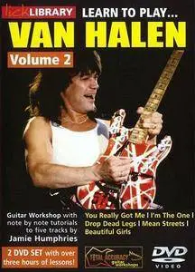 Learn To Play Van Halen - Volume 2 [repost]