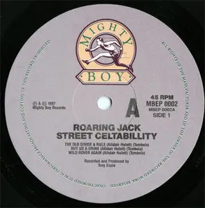 Roaring Jack - Street Celtability (Mighty Boy MBEP00002) (AUS 1987) (Vinyl 24-96 & 16-44.1)