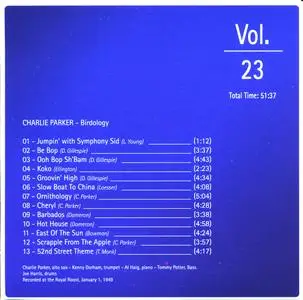 Charlie Parker Records: The Complete Collection, Vol. 23 - Charlie Parker - Birdology (2012 CP Records 233193/23 rec 1949}