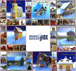 Toon Santa's Christmas Village [repost]