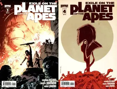 Exile on the Planet of the Apes #1-4 (2012) Complete