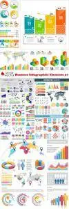 Vectors - Business Infographics Elements 37