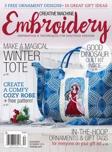 Creative Machine Embroidery - November/December 2015