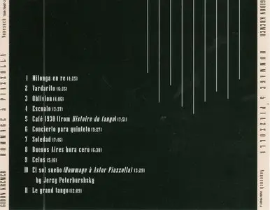 Gidon Kremer - Hommage A Piazzolla (1996) (re-post)