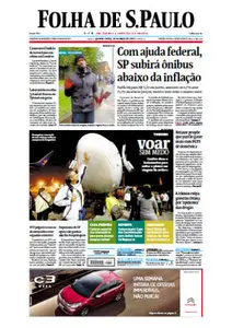 Jornal Folha de São Paulo - 23 de maio de 2013 - Quarta