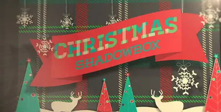 Christmas Shadowbox Display - Project for After Effects (VideoHive)