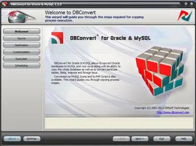 DBConvert for Oracle & MySQL v1.3.2 