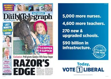 The Daily Telegraph (Sydney) – March 23, 2019