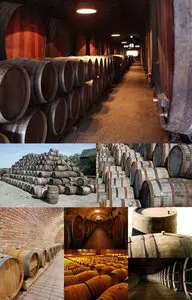 UHQ Clipart - Wine Barrels