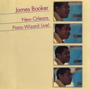 James Booker - New Orleans Piano Wizard: Live! (1977) CD Reissue 1992