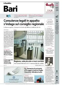 la Repubblica Bari - 1 Marzo 2019