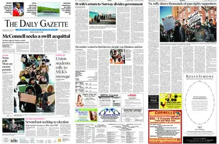 The Daily Gazette – January 21, 2020