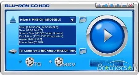 Blu-ray to HDD 1.50 Build 429