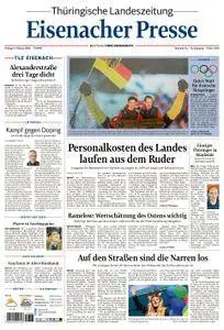 Thüringische Landeszeitung Eisenacher Presse - 09. Februar 2018