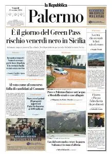 la Repubblica Palermo - 15 Ottobre 2021