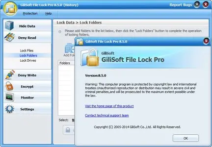GiliSoft File Lock Pro 8.5.0 DC 17.06.2014