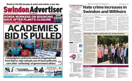 Swindon Advertiser – October 15, 2021