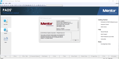 Mentor Graphics PADS Student/Pro VX.2.5