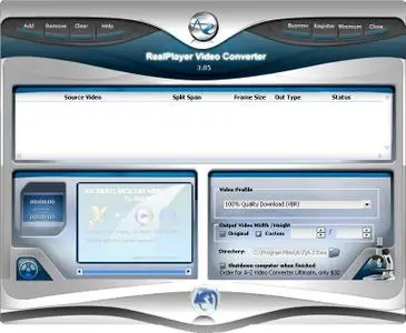 A-Z RealPlayer Video Converter 3.85