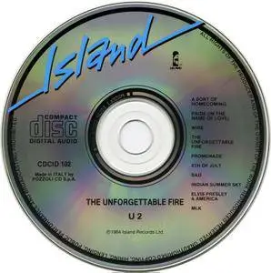 U2 - The Unforgettable Fire (1984)