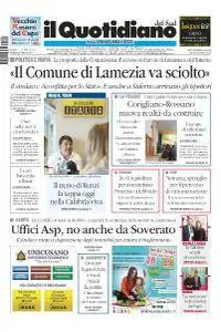 il Quotidiano del Sud Catanzaro, Lamezia e Crotone - 24 Ottobre 2017
