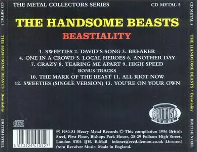 The Handsome Beasts - Beastiality (1981) {1996 British Steel}