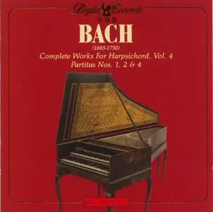 J.S.Bach - Partitas 1-6 (Vol.4 Partitas 1, 2, 4), Christiane Jaccottet, harpsichord