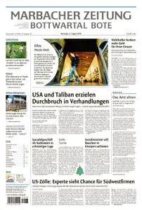 Marbacher Zeitung - 13. August 2019