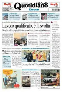 Quotidiano di Puglia Lecce - 27 Marzo 2018