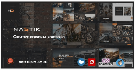 Nastik v5.2 - Creative Portfolio WordPress Theme NULLED