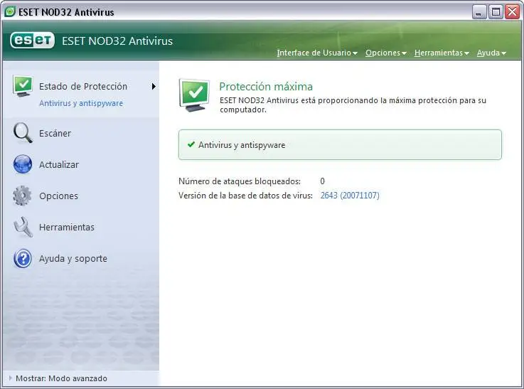 NOD32 Antivirus 3.0.551.0 Final (Spanish)