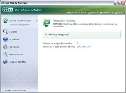NOD32 Antivirus 3.0.551.0 Final (Spanish)