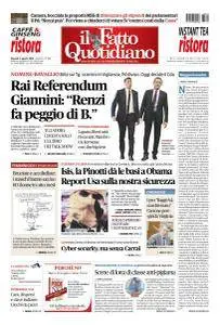 Il Fatto Quotidiano - 4 Agosto 2016